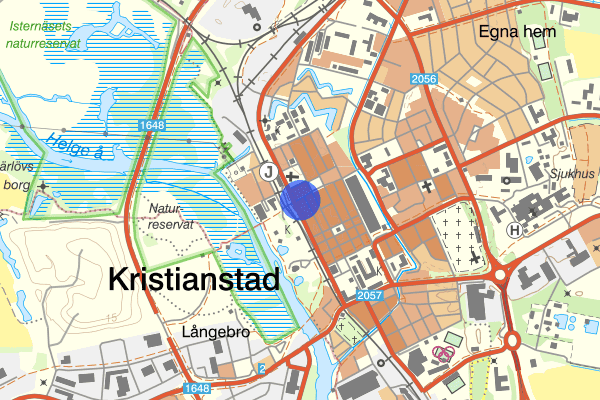 Nya Boulevarden 07 maj 02:52, Misshandel, Kristianstad