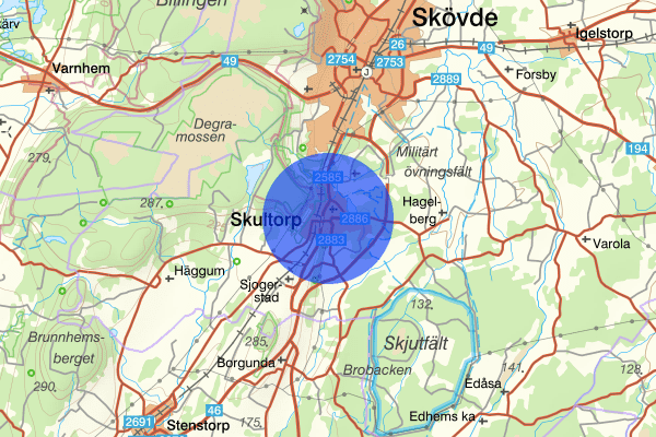 Skultorp 07 maj 08:03, Trafikolycka, Skövde