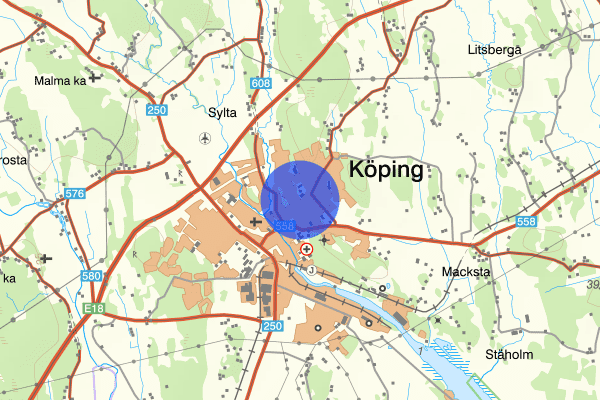 Östanås 07 maj 09:30, Skadegörelse, Köping