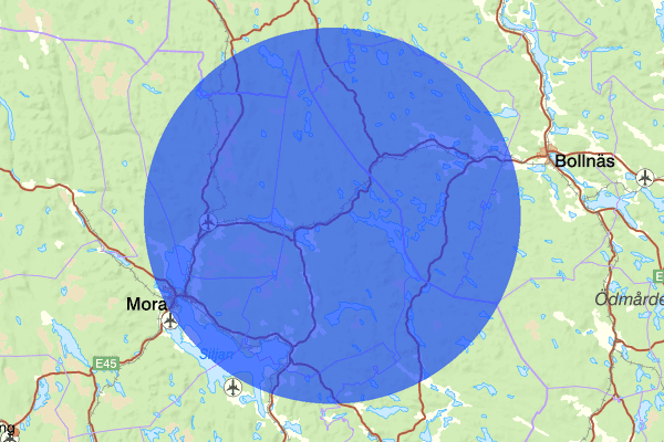  08 maj 06:28, Trafikolycka, Rättvik