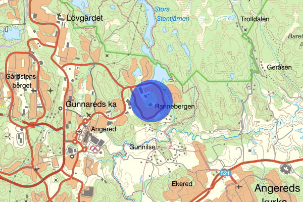 Rannebergsvägen 08 maj 14:53, Trafikolycka, personskada, Göteborg