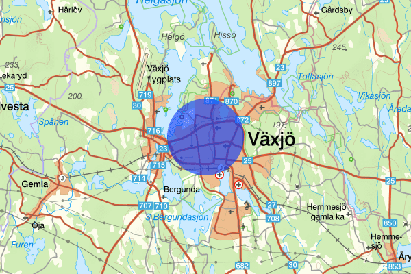 Araby 08 maj 19:32, Rån, Växjö