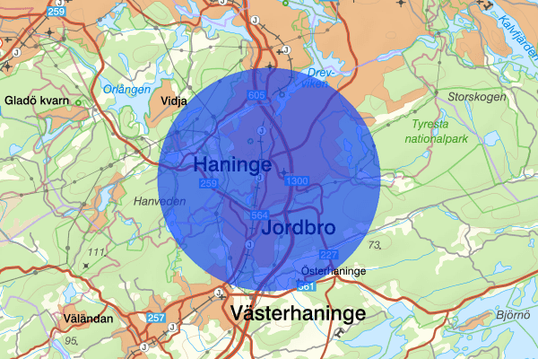 Handen 09 maj 15:40, Rån, Haninge