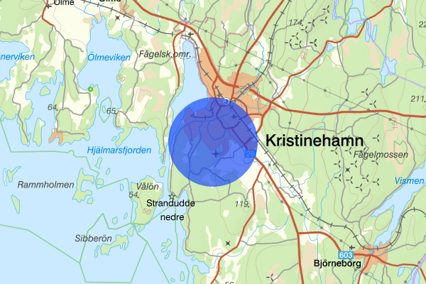 Djurgården 10 maj 09:27, Skadegörelse, Kristinehamn