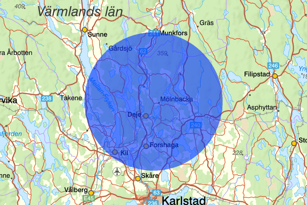  11 maj 13:17, Trafikkontroll, Forshaga