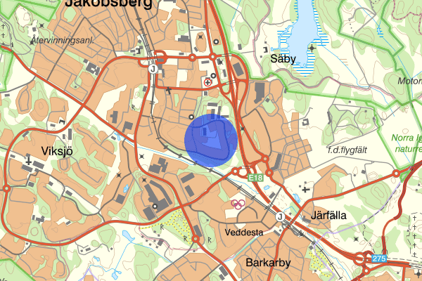 Snapphanevägen 11 maj 15:02, Brand, Järfälla