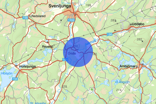 Örsås 11 maj 18:14, Trafikolycka, personskada, Svenljunga