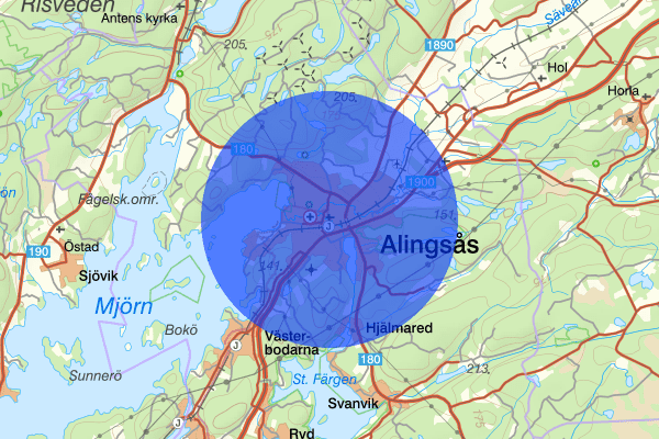 Alingsås 12 maj 18:55, Rattfylleri, Alingsås