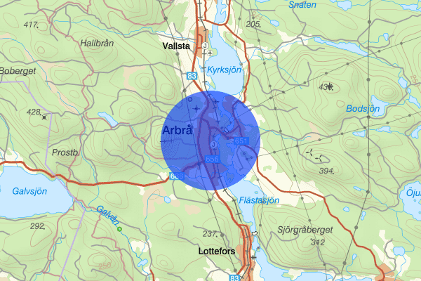 Arbrå 12 maj 23:32, Skadegörelse, Bollnäs