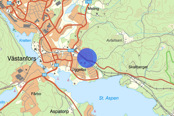 Knutsvägen 13 maj 13:22, Trafikolycka, Fagersta