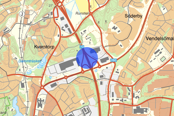 Nynäsvägen 13 maj 14:48, Misshandel, Haninge