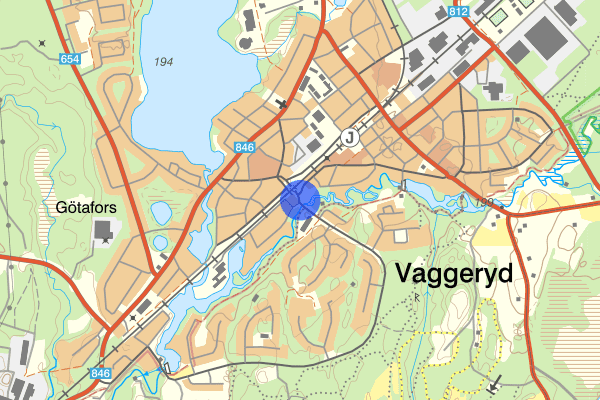 Södra Parkvägen 15 maj 15:20, Trafikbrott, Vaggeryd