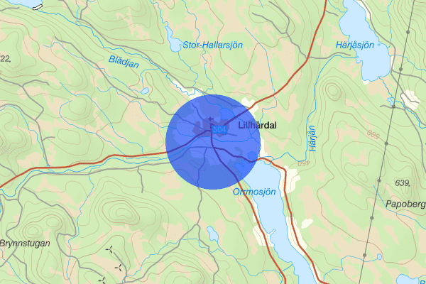 Lillhärdal 16 maj 08:32, Trafikkontroll, Härjedalen