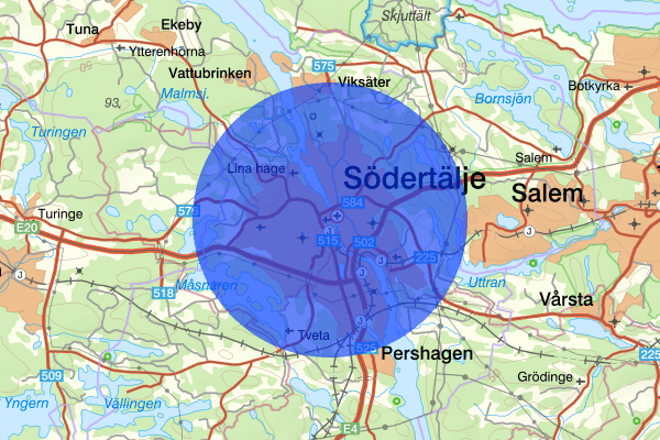 Södertälje 16 maj 10:00, Trafikolycka, Södertälje