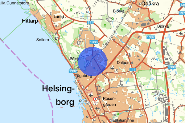 Ringstorp 16 maj 13:09, Arbetsplatsolycka, Helsingborg