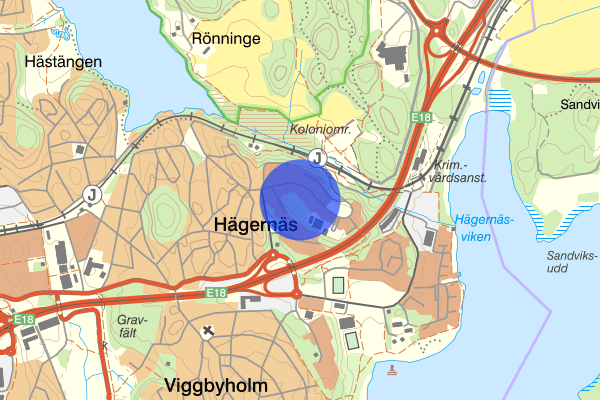 Radarvägen 16 maj 15:58, Rattfylleri, Täby