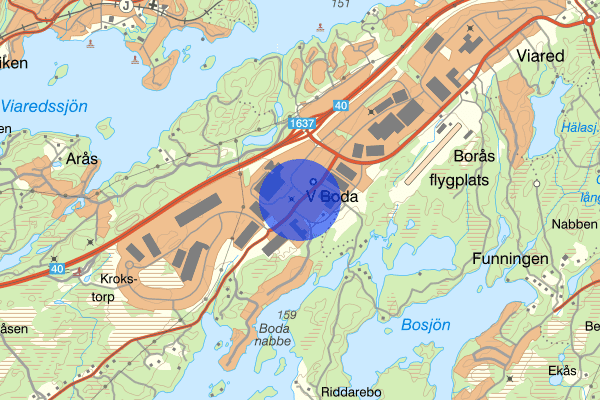 Segloravägen 17 maj 08:32, Brand, Borås