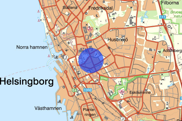 Eneborg 17 maj 09:43, Kontroll person/fordon, Helsingborg