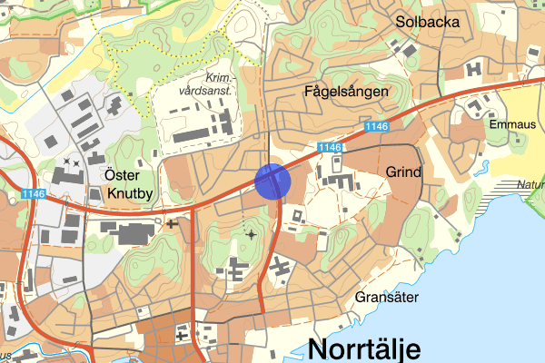 Noorsgatan 17 maj 21:02, Trafikbrott, Norrtälje