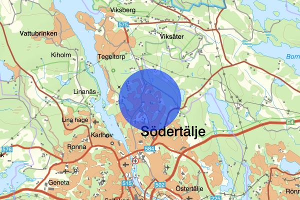 Ritorp 18 maj 03:11, Skadegörelse, Södertälje