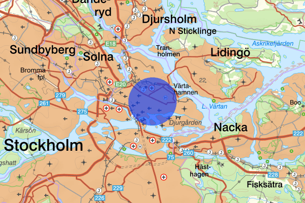 Östermalm 18 maj 16:35, Åldringsbrott, Stockholm