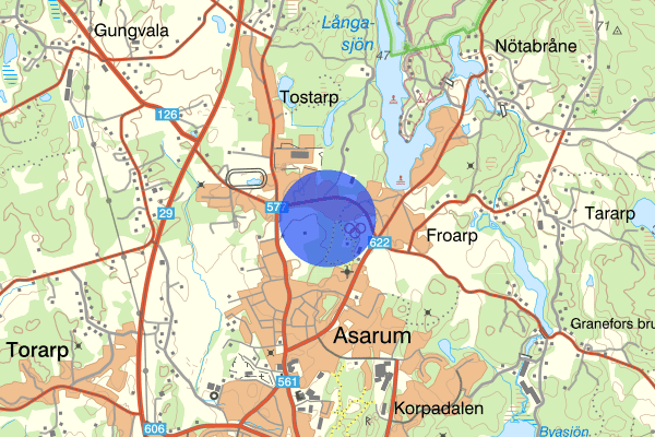 Tostarpsvägen 19 maj 01:49, Stöld, försök, Karlshamn