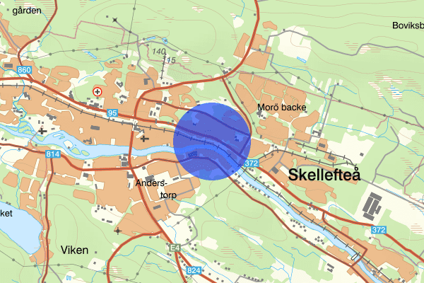 Rosgatan 19 maj 12:51, Trafikkontroll, Skellefteå