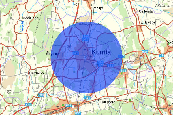 Kumla 19 maj 19:48, Försvunnen person, Kumla