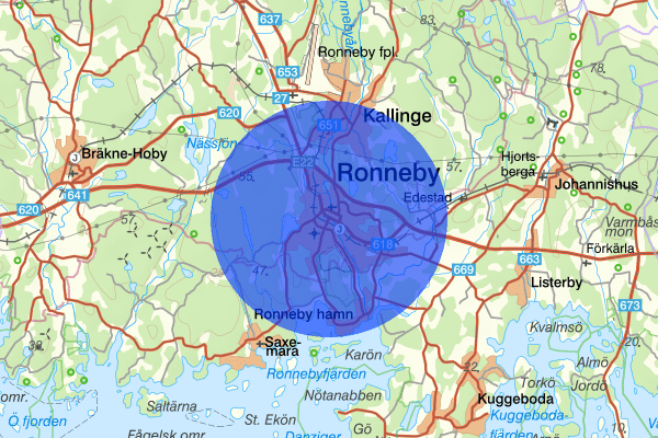 Ronneby 20 maj 11:28, Trafikolycka, Ronneby