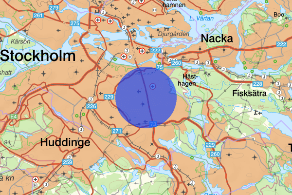 Gamla Enskede 20 maj 20:45, Misshandel, grov, Stockholm