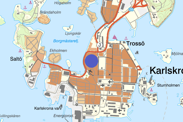 Västra Köpmansgatan 20 maj 20:32, Stöld/inbrott, Karlskrona