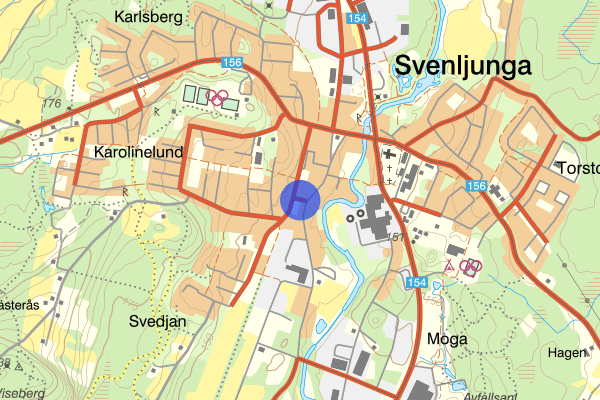 Järnvägsgatan 22 maj 07:57, Trafikolycka, personskada, Svenljunga