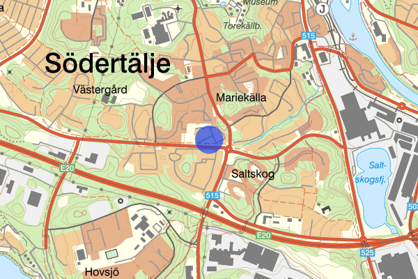 Stadsträdgårdsgatan 22 maj 10:48, Trafikolycka, Södertälje