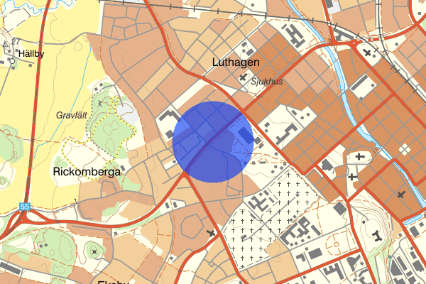 Luthagsesplanaden 24 maj 14:55, Trafikolycka, personskada, Uppsala