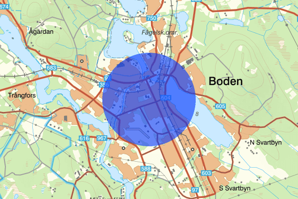 Sanden 24 maj 14:31, Misshandel, Boden