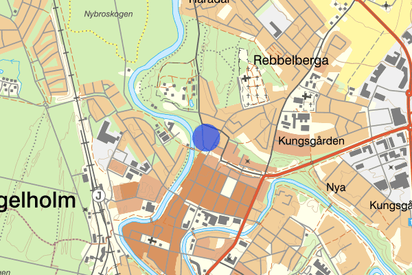 Danielslundsgatan 25 maj 09:52, Trafikolycka, Ängelholm