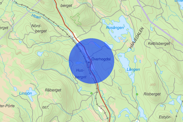 Överhogdal 25 maj 11:49, Brand, Härjedalen