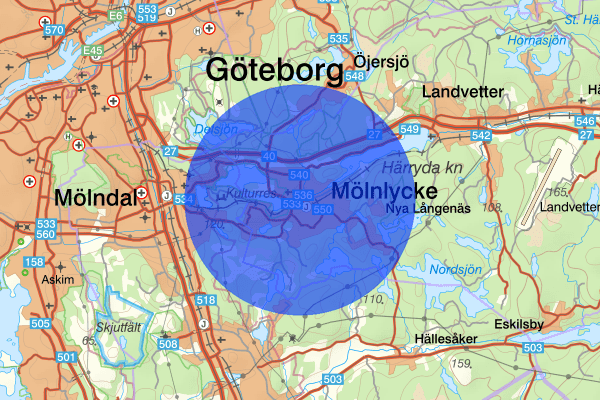 Mölnlycke 25 maj 13:46, Misshandel, Härryda