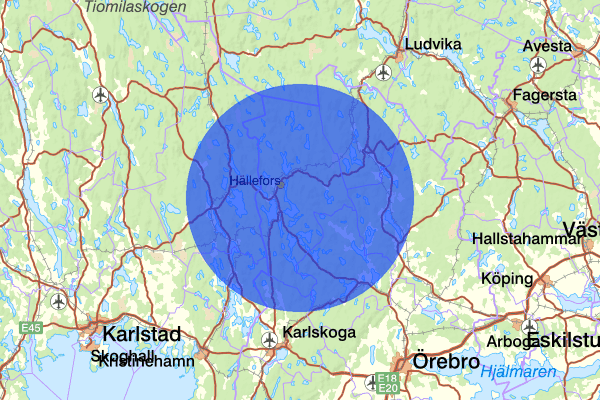  26 maj 16:59, Trafikolycka, Hällefors