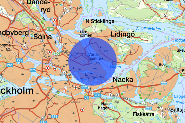 Ladugårdsgärdet 26 maj 21:44, Brand, Stockholm