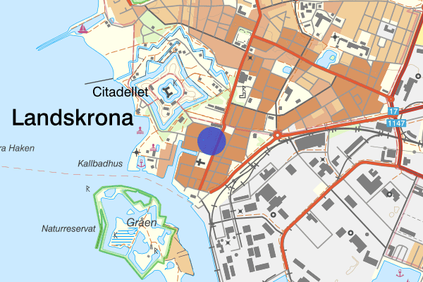 Norra Kyrkogränden 27 maj 03:32, Misshandel, Landskrona