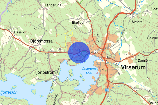 Björkmossavägen 29 maj 04:41, Brand, Hultsfred