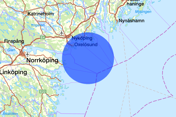  29 maj 07:54, Sammanfattning natt, Södermanlands län