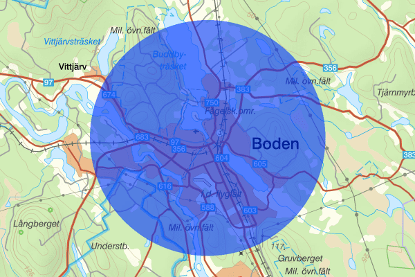 Boden 29 maj 10:48, Trafikkontroll, Boden