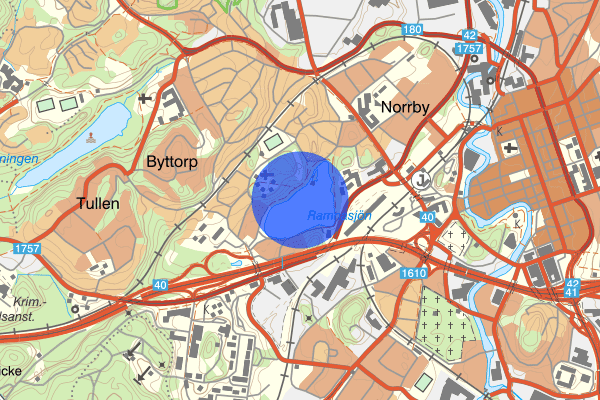 Ramnasjön 29 maj 15:15, Kontroll person/fordon, Borås