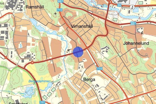 Berga centrum 30 maj 18:17, Bråk, Linköping