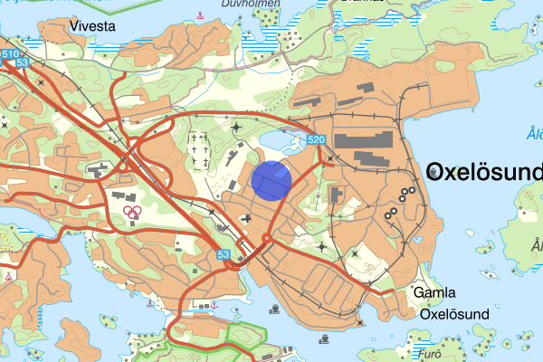 Trädgårdsgatan 30 maj 21:38, Brand, Oxelösund