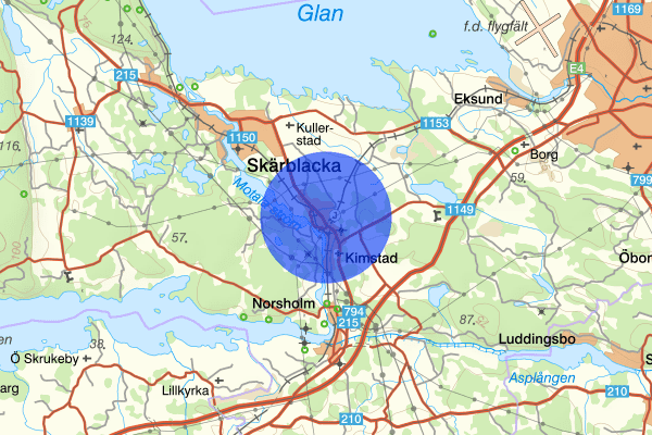 Kimstad 01 juni 10:19, Arbetsplatsolycka, Norrköping