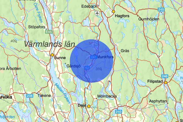  02 juni 18:05, Rattfylleri, Munkfors