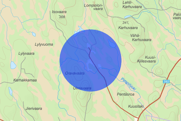 Kirnujärvi 03 juni 19:37, Försvunnen person, Pajala